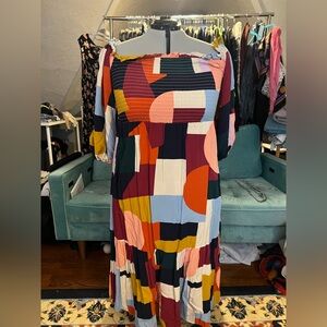 Eloquii abstract dress